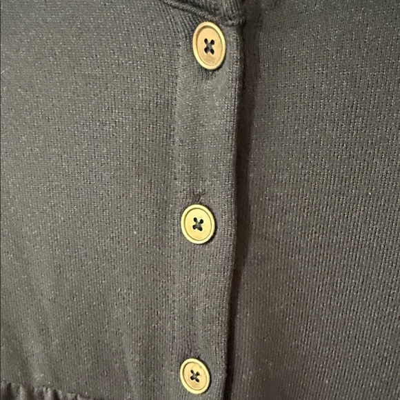 LuLaRoe Black Button-Front Babydoll Heidi Dress size xxs - Picture 3 of 7